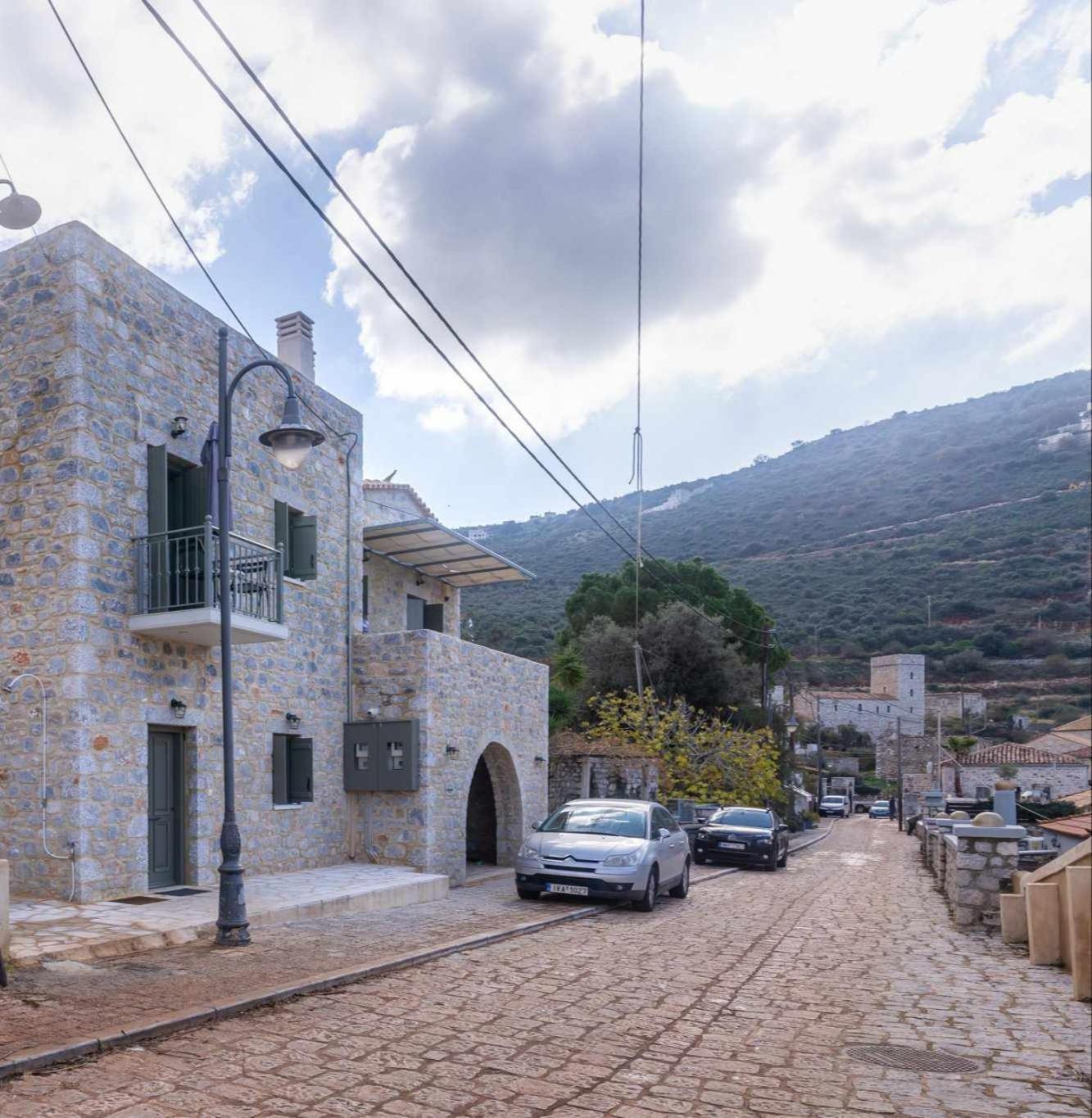Vina'S Stone House Villa Liménion Exterior foto