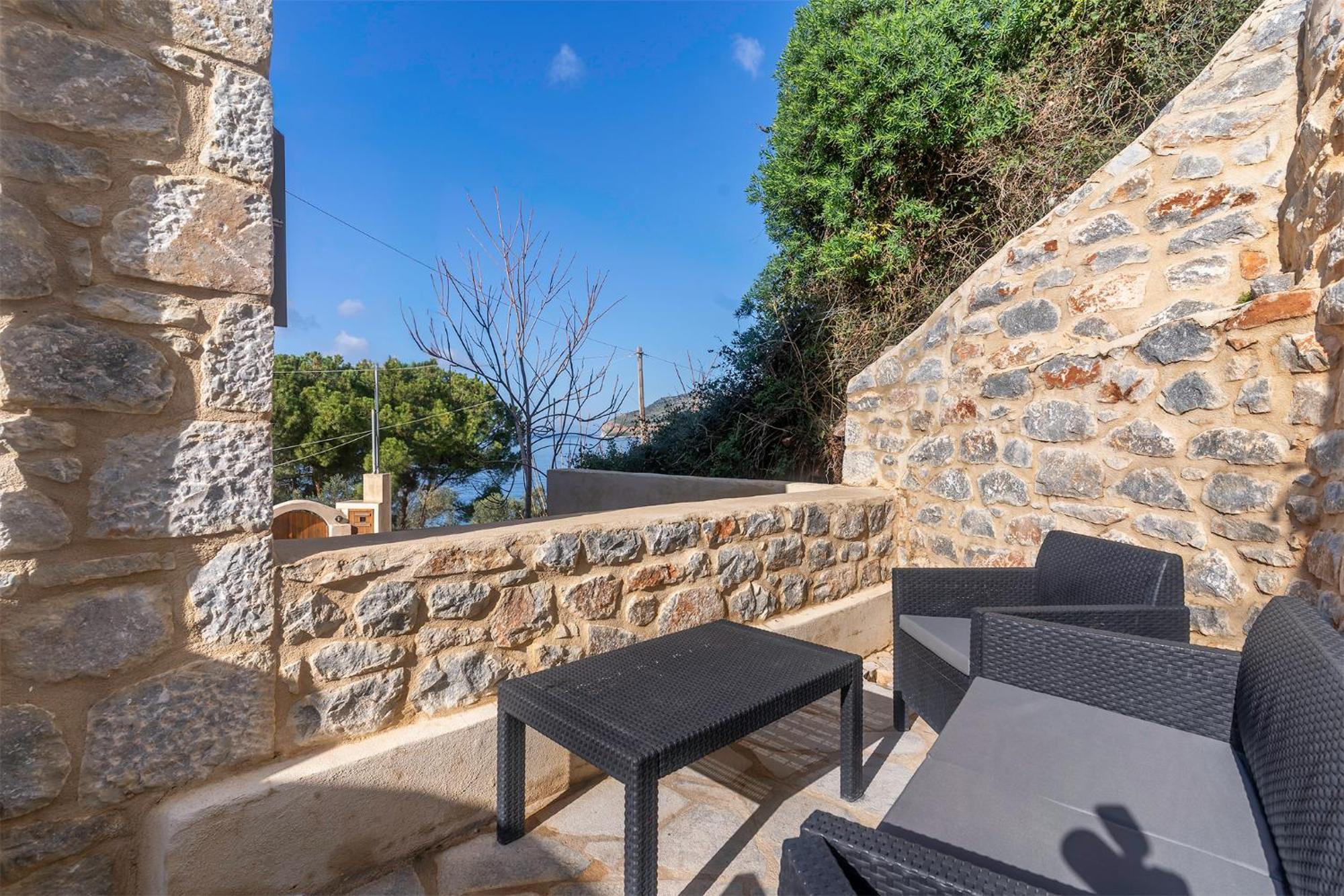 Vina'S Stone House Villa Liménion Exterior foto